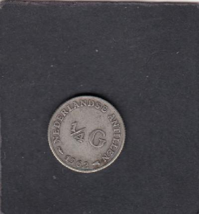 Beschrijving: 1/4 Gulden 